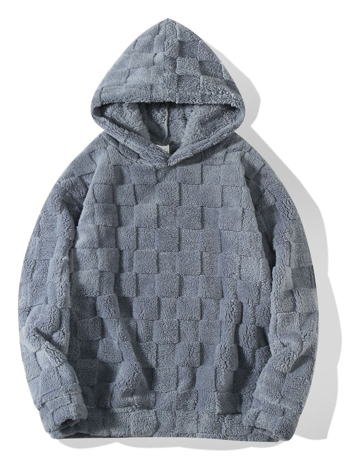 Herren Kapuzenpullover aus weichem Plüsch mit ausgefallenem Design Aliams