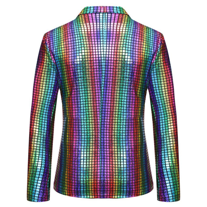 Herren extravagantes Pailletten-Sakko im modernen Design Aliams