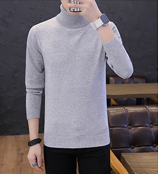 Herren Rollkragenpullover aus feinem Strick Aliams