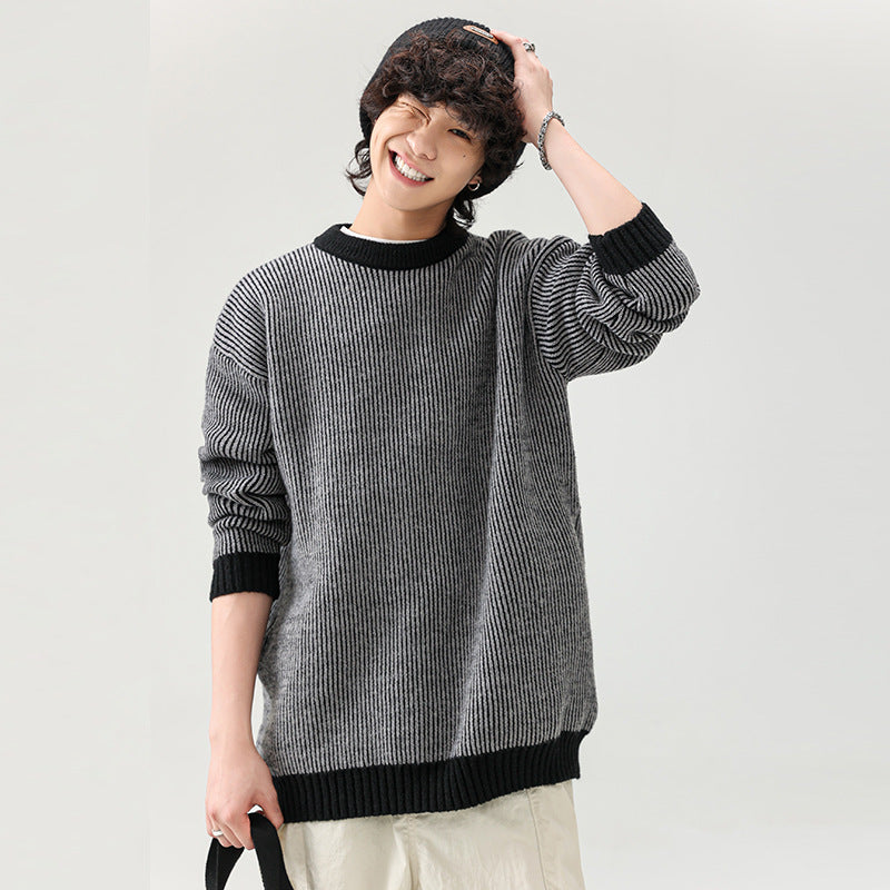 Herren Grobstrickpullover Aliams