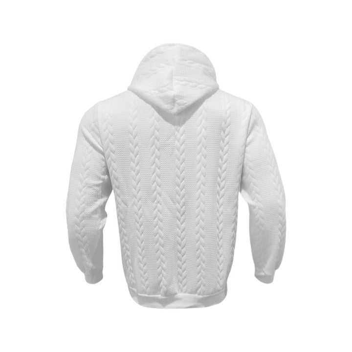 Herren Thermo Kapuzenpullover mit strukturiertem Innenfutter und praktischen Taschen Aliams