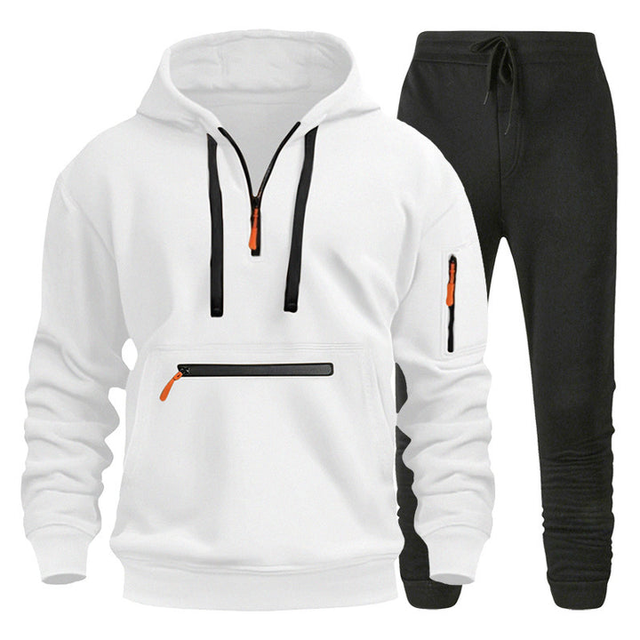 Herren Sportlicher Hoodie mit Jogginghose Aliams