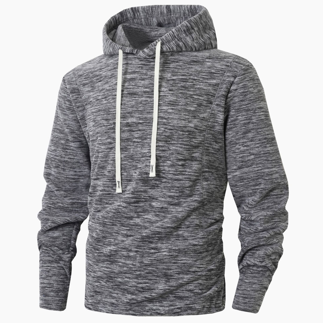 Herren Fleece Hoodie mit modernem Schnitt und praktischen Taschen Aliams