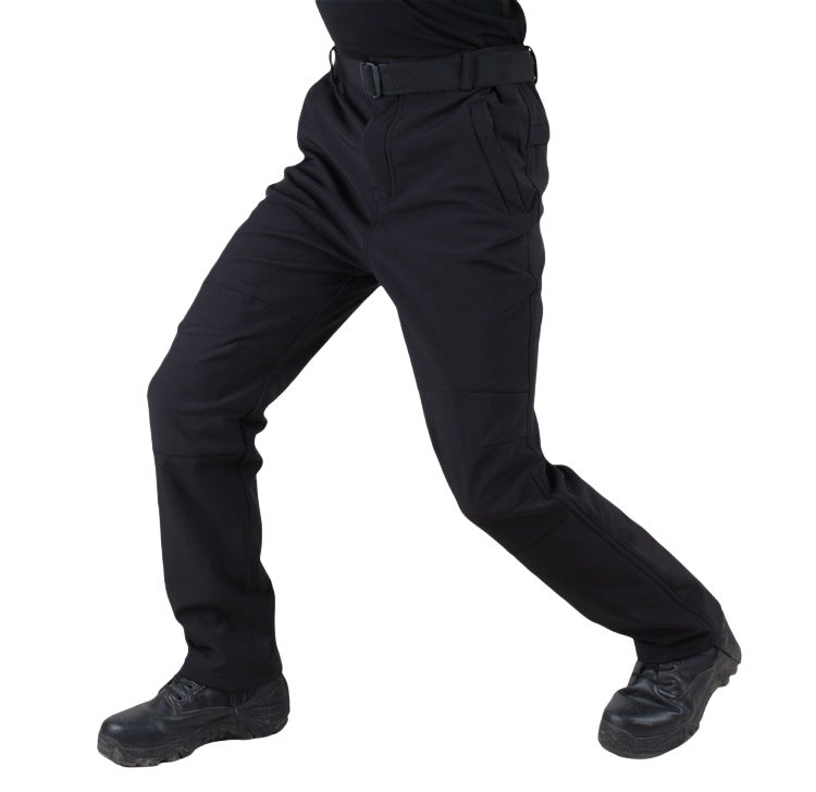 Herren Funktionale Cargo-Hose mit multifunktionalen Taschen und verstellbarem Bund Aliams