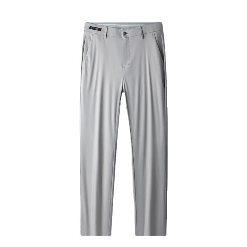 Herren elegante Chino-Hose mit atmungsaktiven Eigenschaften und praktischem Schnitt Aliams