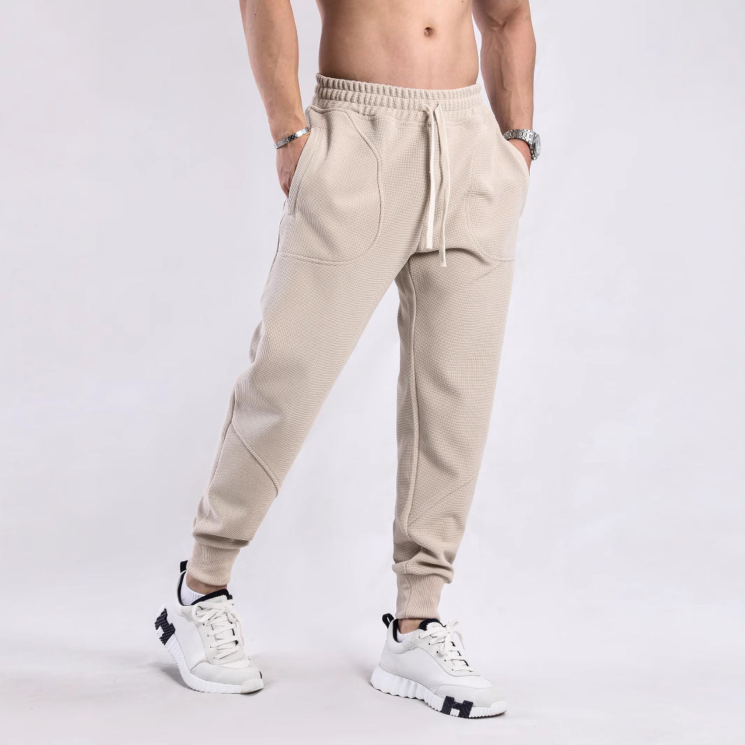 Herren Sportliche Jogginghose mit atmungsaktiven Einsätzen und elastischem Bund Aliams