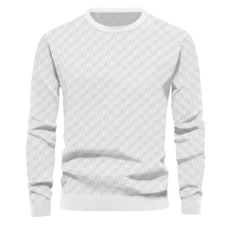 Herren komfortabler Sweatpullover mit strukturierter Oberfläche Aliams