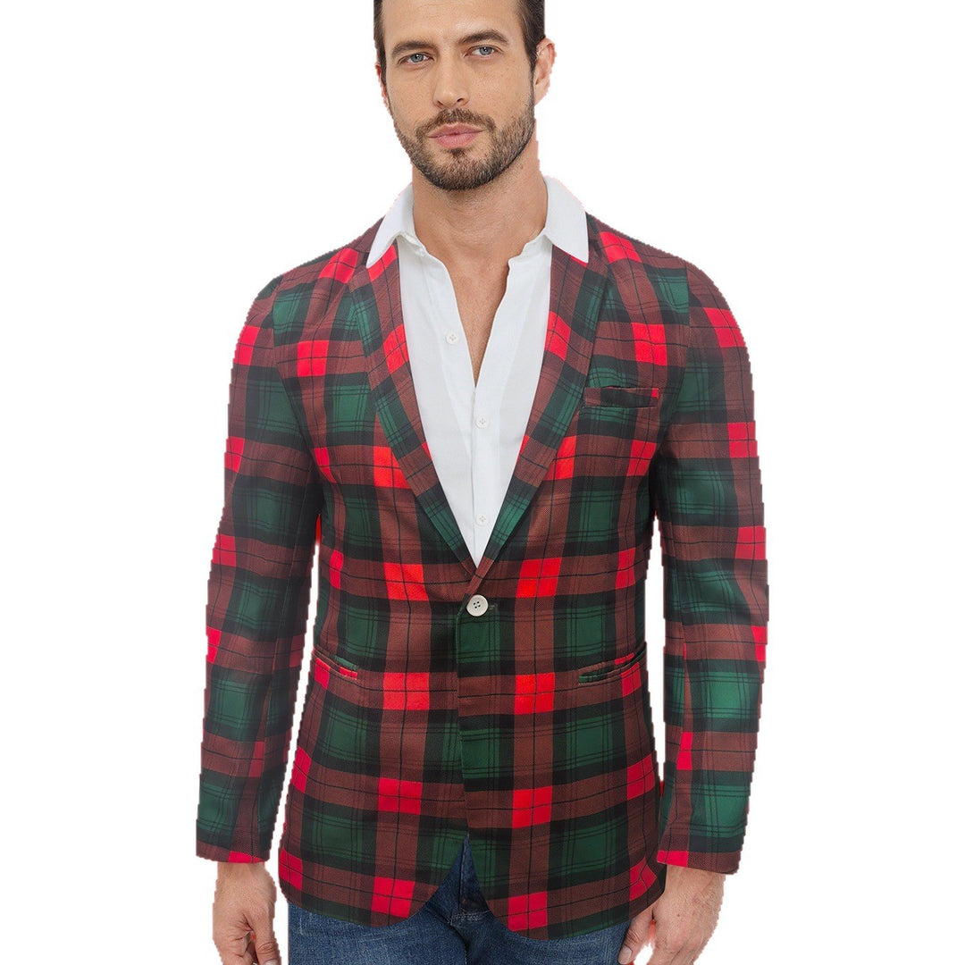 Herren festlicher Karoblazer Aliams