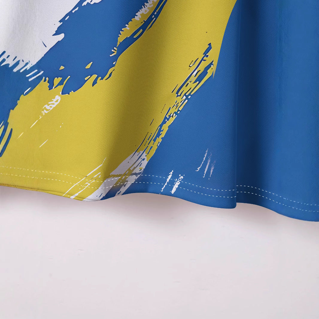 Herren Premium Poloshirt mit dynamischem Farbverlauf Aliams