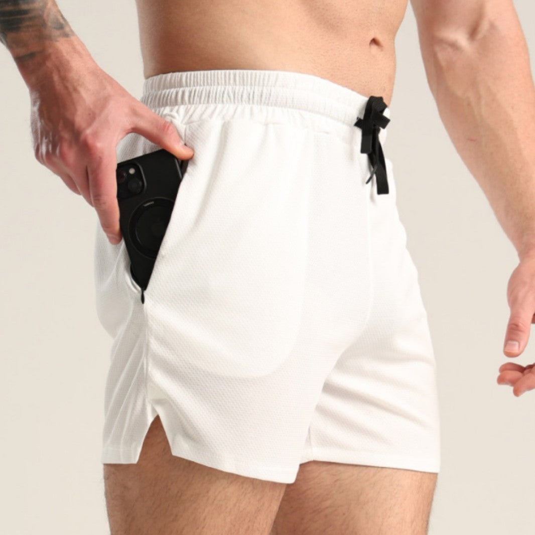 Herren Sportliche Schwimmshorts mit atmungsaktivem Material und verstellbarem Bund Aliams