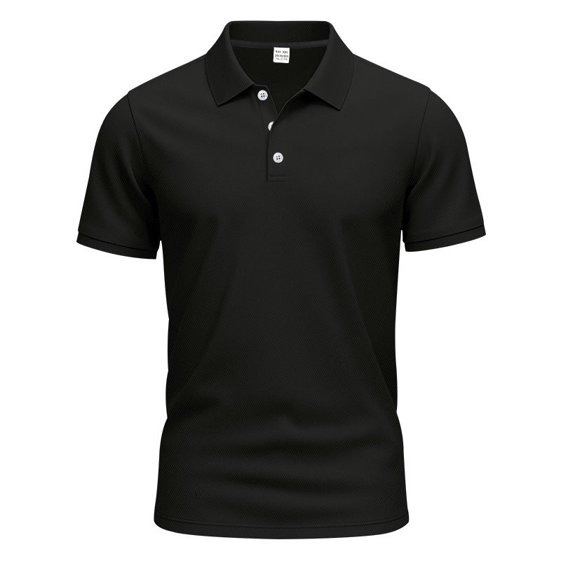 Herren atmungsaktives Poloshirt mit strukturiertem Gewebe Aliams