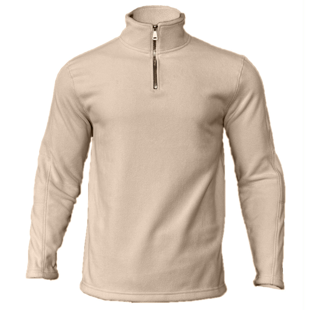 Herren funktioneller Fleece-Pullover mit halbem Reißverschluss Aliams
