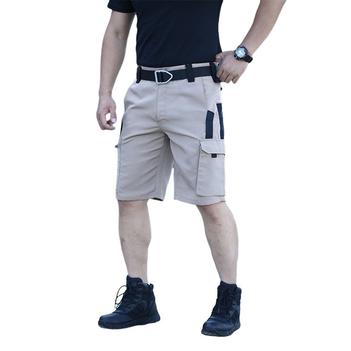 Herren cargo shorts mit praktischen seitentaschen und verstellbarem bund Aliams