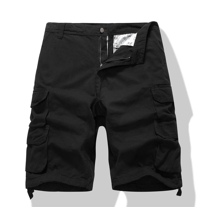 Herren cargo Shorts mit praktischen Seitentaschen und atmungsaktiver Baumwollmischung Aliams