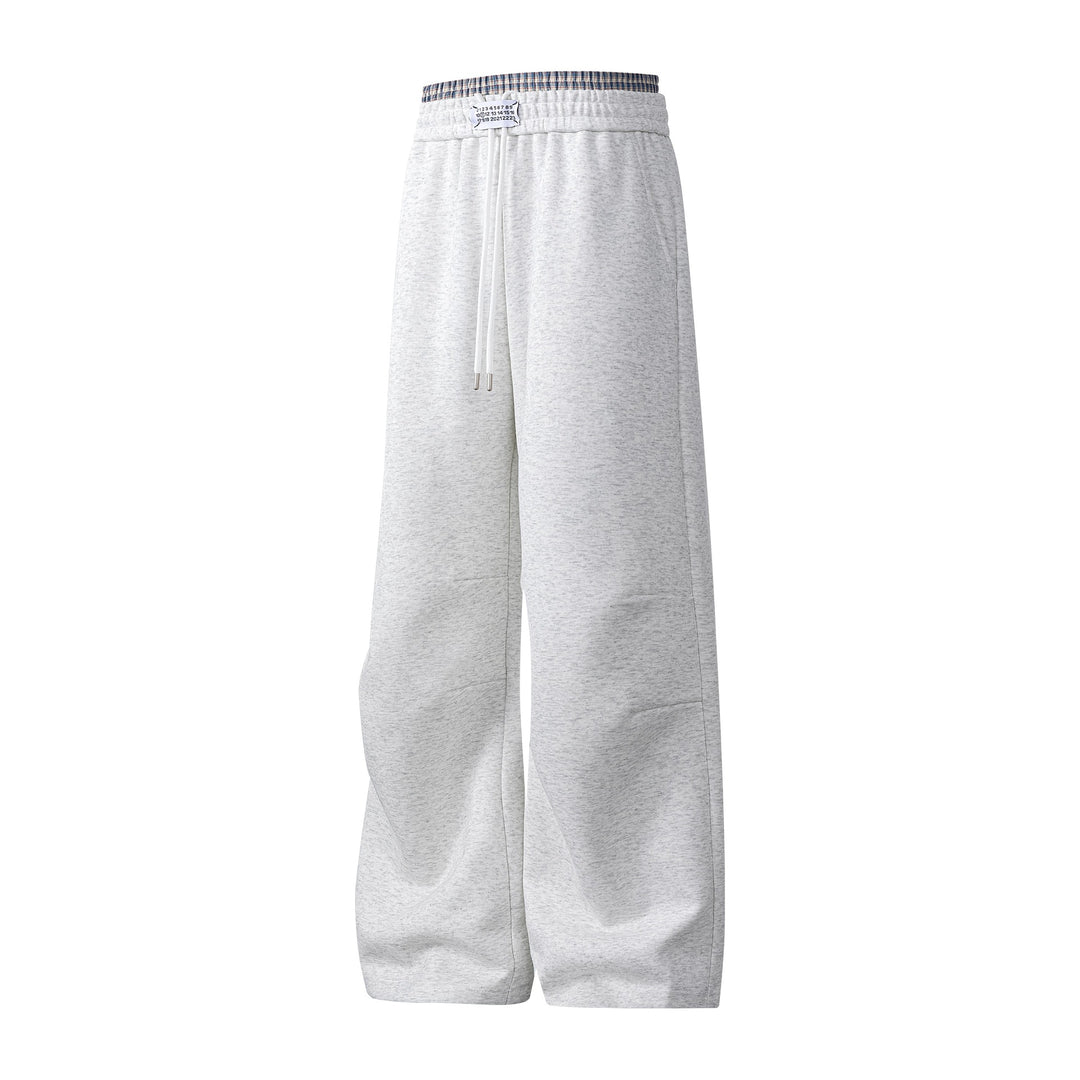Herren weite Freizeithose aus atmungsaktivem Baumwollmix mit elastischem Bund und seitlichen Taschen Aliams