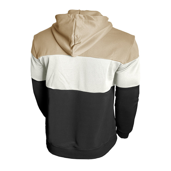 Herren Kapuzenpullover mit blockfarbenem Design Aliams