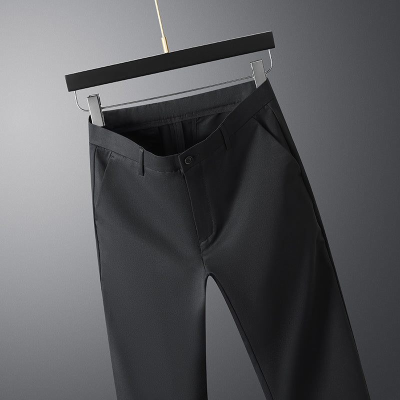 Herren elegante Business-Hose mit perfektem Sitz und komfortablem Gummizug Aliams