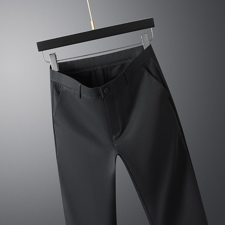 Herren elegante Business-Hose mit perfektem Sitz und komfortablem Gummizug Aliams