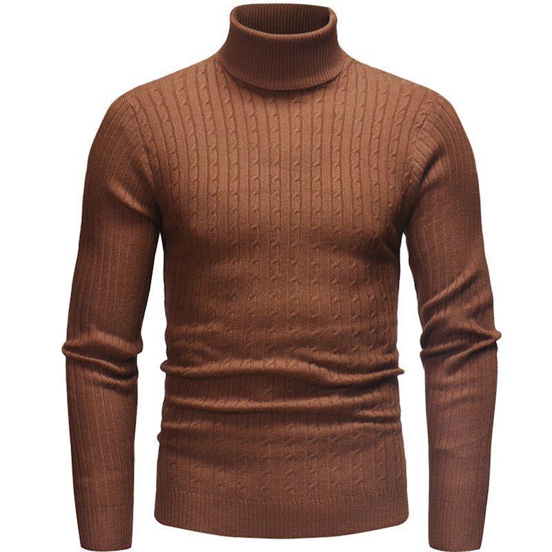 Herren feinstrick Rollkragenpullover Aliams