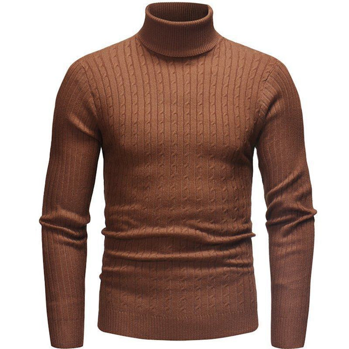 Herren feinstrick Rollkragenpullover Aliams