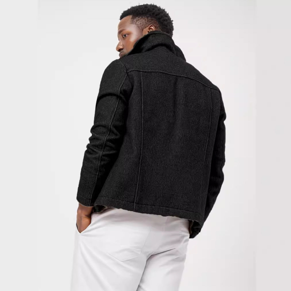 Herren Übergangsjacke im modernen Denim-Stil Aliams