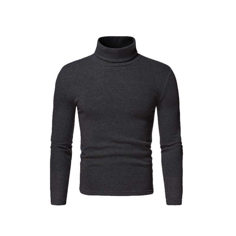 Herren Rollkragenpullover aus weichem Stretchmaterial Aliams
