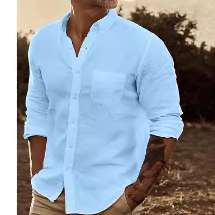 Herren Leichte und atmungsaktive Hemden Aliams