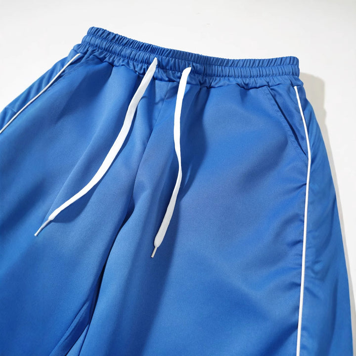 Herren Sportliche Freizeithose mit seitlicher Paspelierung Aliams