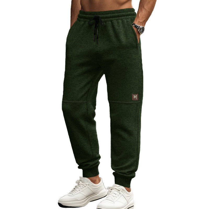Herren Sportliche Sweatpants mit atmungsaktiver Struktur und elastischem Bund Aliams