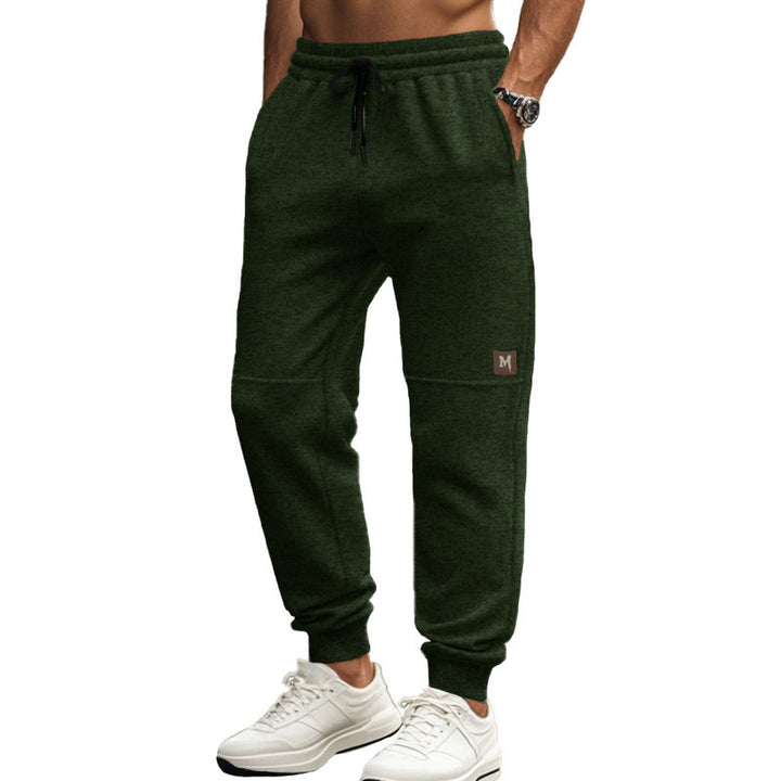 Herren Sportliche Sweatpants mit atmungsaktiver Struktur und elastischem Bund Aliams