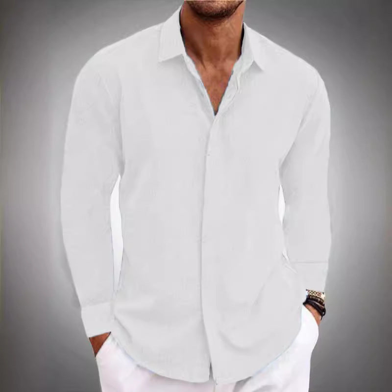 Herren Hemd mit modernem Strukturdesign Aliams