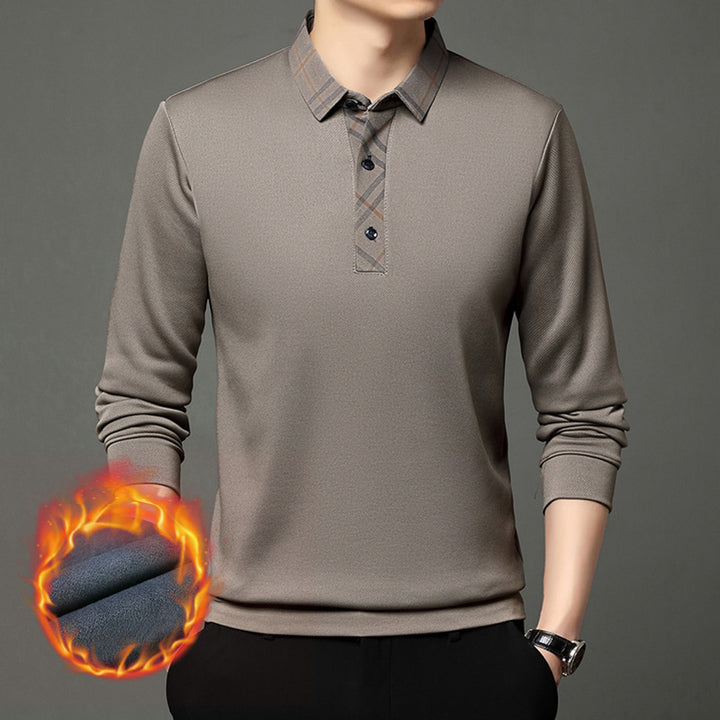 Herren funktionales Poloshirt mit strukturiertem Kragen Aliams