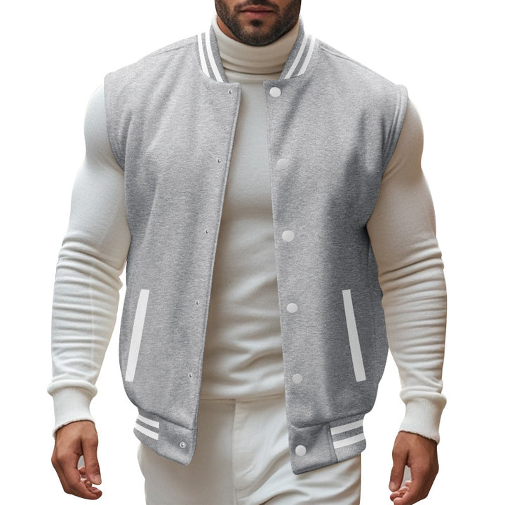 Herren trendige Collegejacke mit sportlichem Schnitt Aliams