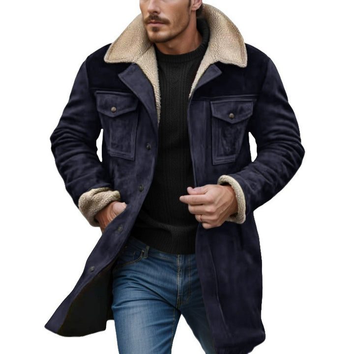 Herren Warm gefütterte Modische Jacke Aliams