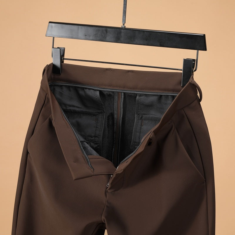 Herren eleganter Business-Hose mit zeitgemäßem Schnitt und komfortablem Bund Aliams