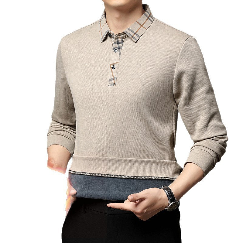 Herren funktionales Poloshirt mit strukturiertem Kragen Aliams