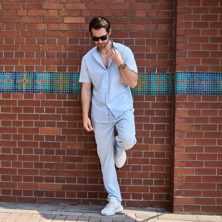 Herren elegante und bequeme Freizeit-Anzugkombination Aliams