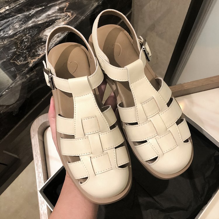 Damen Elegante Sandalen mit Raffiniertem Geflochtenem Design und Komfortablem Fußbett Aliams