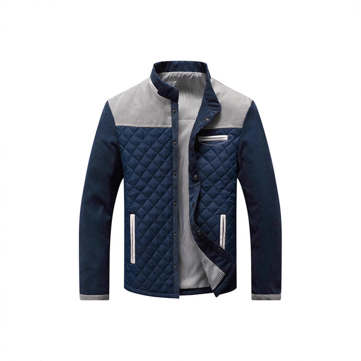 Herren gesteppte Freizeitjacke mit weichem Innenfutter Aliams