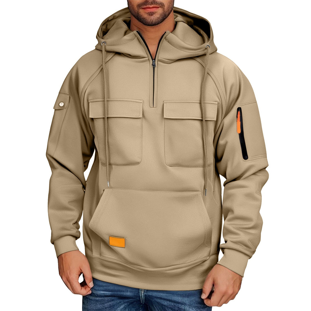 Herren Kapuzenpullover mit praktischen Taschen und sportlichem Design Aliams
