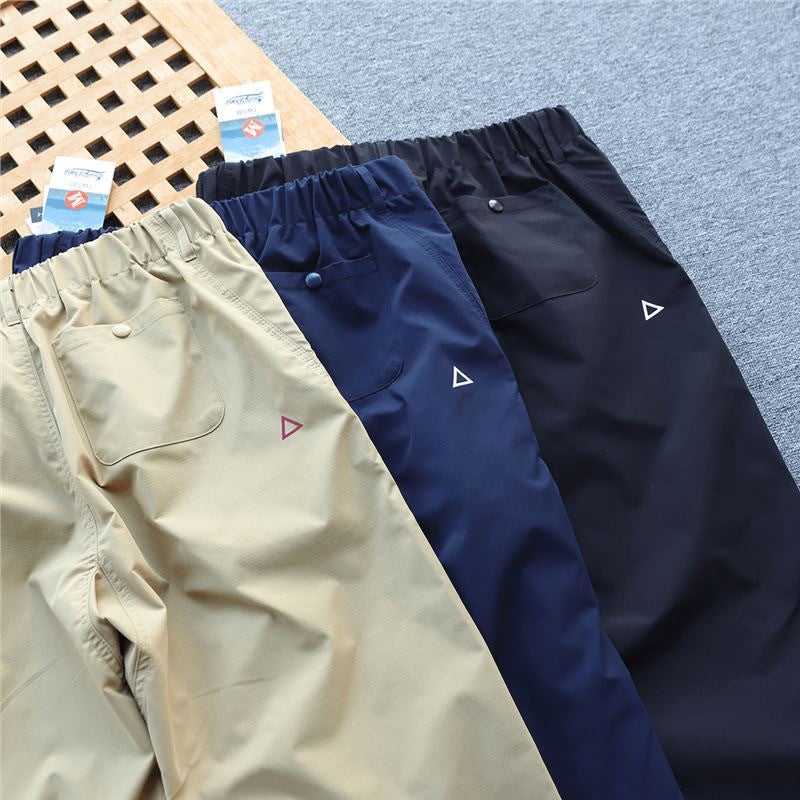 Herren Funktionshose mit elastischem Bund und vielseitigen Taschen Aliams