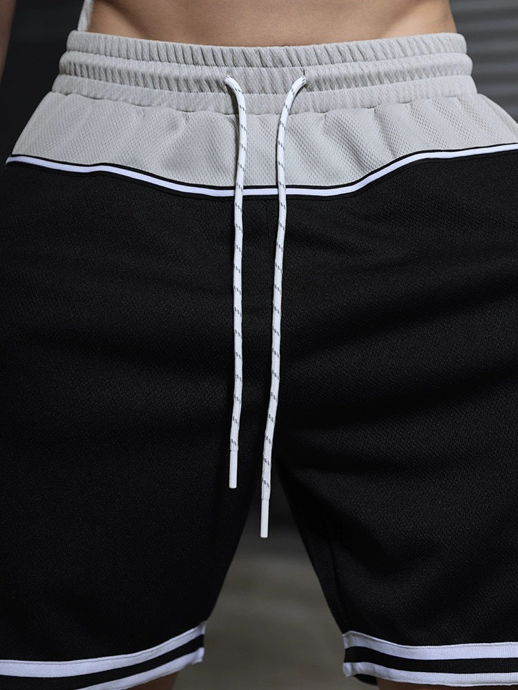 Herren Sportliche Badeshorts mit verstellbarem Tunnelzug und atmungsaktivem Gewebe Aliams