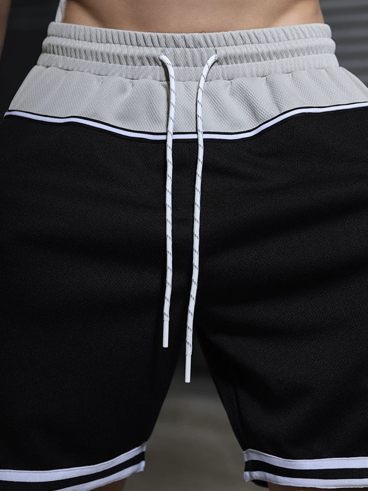 Herren Sportliche Badeshorts mit verstellbarem Tunnelzug und atmungsaktivem Gewebe Aliams