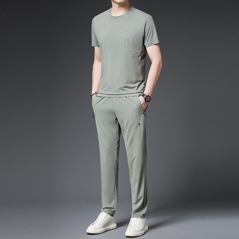 Herren Sportliches Freizeitsportoutfit Aliams