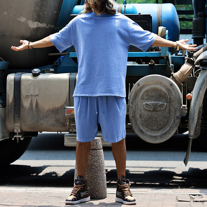 Herren entspannendes Freizeit-Set aus hochwertigem Baumwollmix Aliams