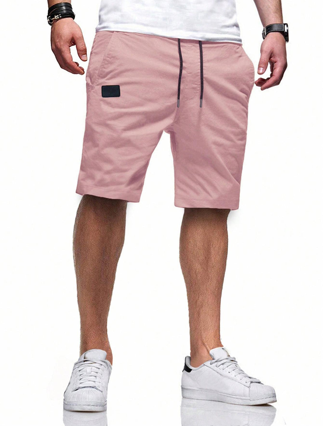 Herren bequeme Sport Shorts mit praktischen Taschen und elastischem Bund Aliams