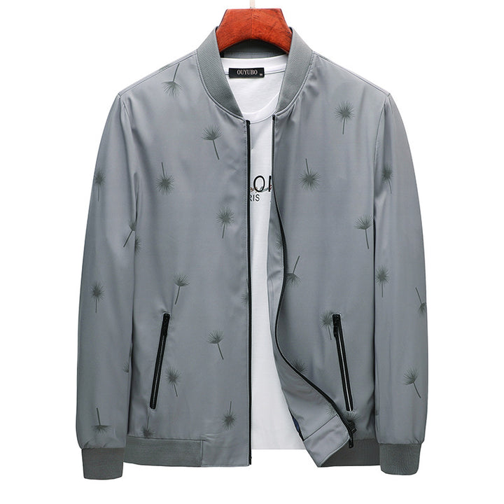 Herren funktionale leichtgewichtige Bomberjacke mit atmungsaktivem Innenfutter Aliams