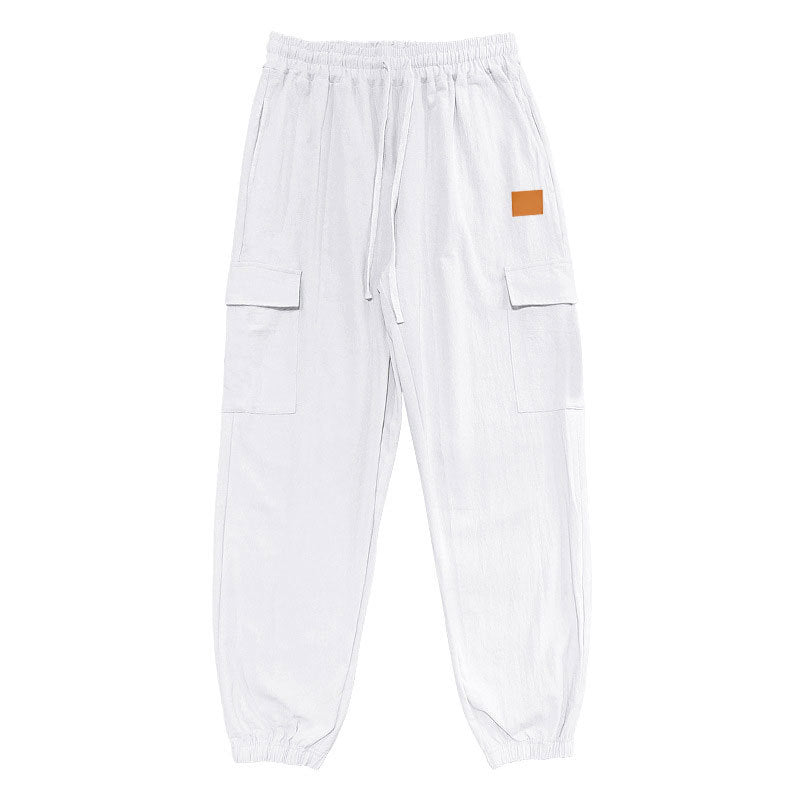 Herren Cargo-Hose mit elastischem Bund und praktischen Taschen Aliams