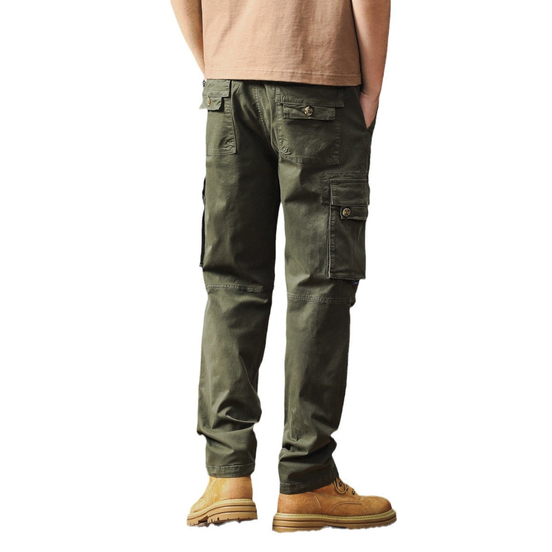 Herren Cargo-Hose mit multifunktionalen Taschen und elastischem Bund Aliams 1758210621