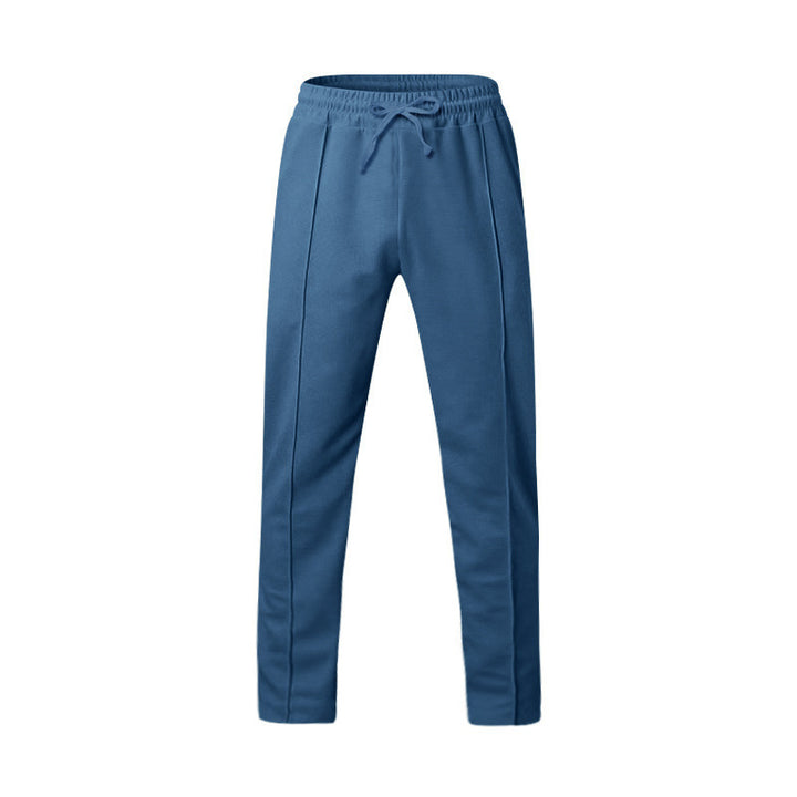 Herren stylische Sweatpants mit elastischem Bund und funktionalen Taschen Aliams